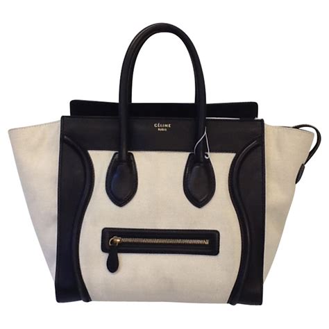 celine paris tasche schwarz weiß|celine online shop.